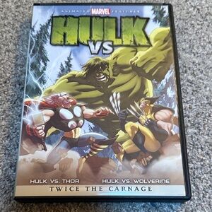 Marvel Hulk VS DVD - Green and Black Case